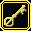 Pixel artwork of a key.